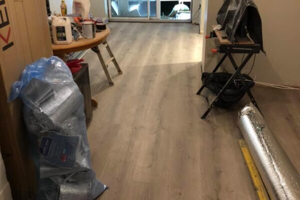 From carpet to quickstep floor supplied by K&A Flooring fitted by us #1